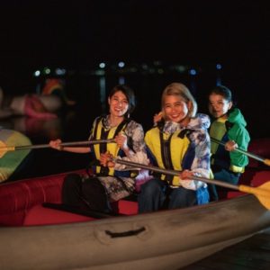 湖上ホタルツアー