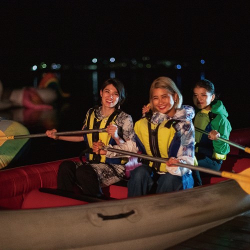 湖上ホタルツアー