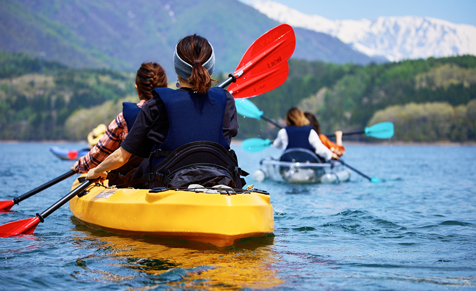 青木湖レンタルカヌー