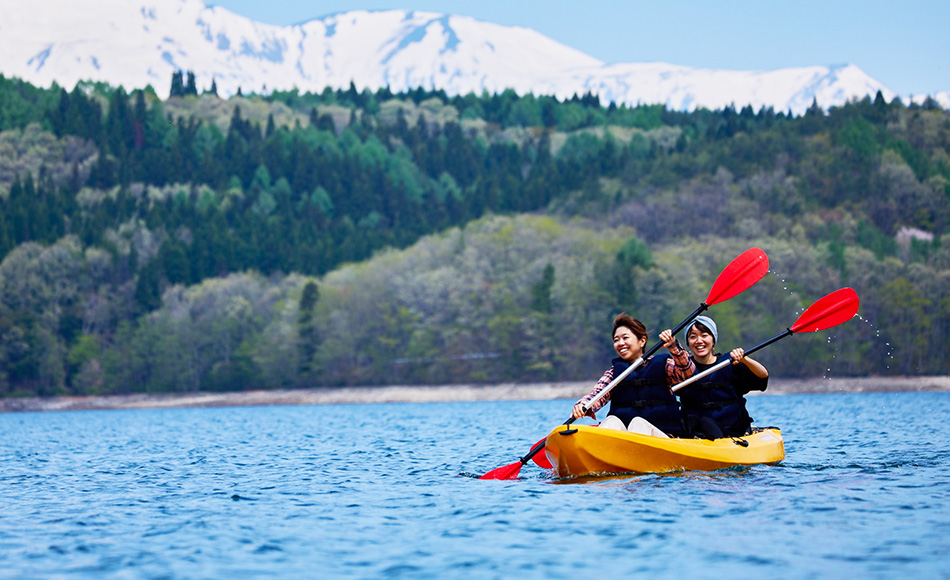 青木湖レンタルカヌー