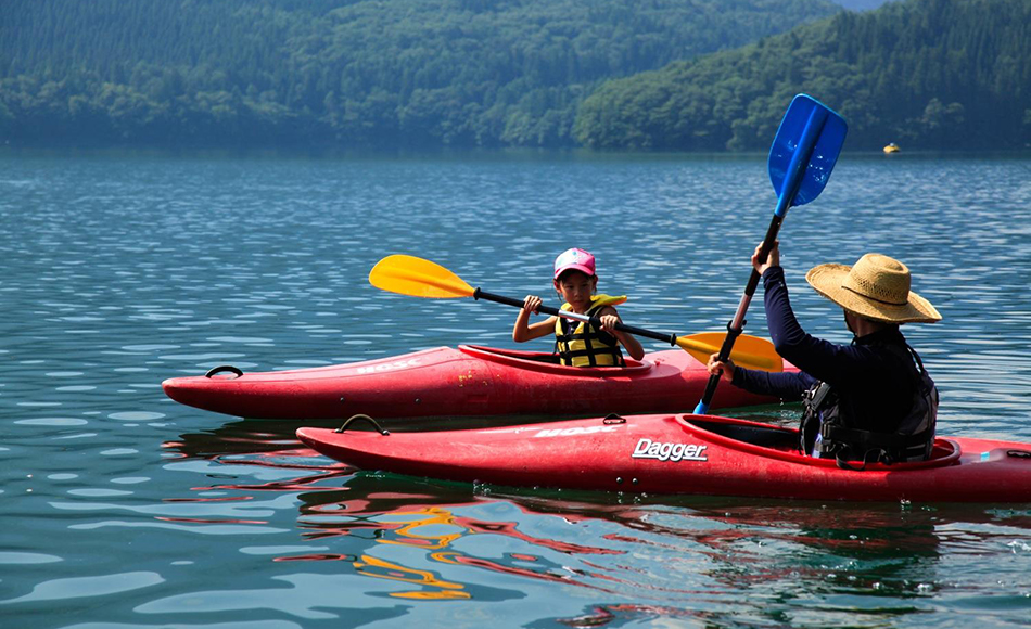 Lake Aoki Kayaking